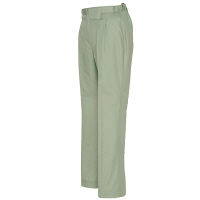 アイトス レディースシャーリングパンツ（1タック） アースグリーン LL AZ6573-005 1着（直送品）