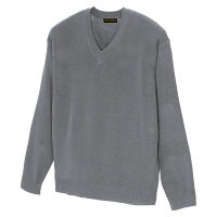 アイトス Vネックセーター グレー AZ-7862-004