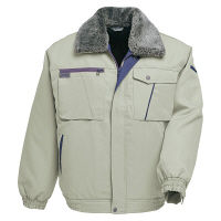 アイトス 防寒ブルゾン アースグレー 4L AZ8206-003 1着（直送品）