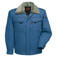 アイトス 防寒ブルゾン ブルー 5L AZ8261-006 1着（直送品）