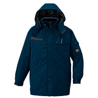 アイトス 防寒コート ネイビー 6L AZ8560-008 1着（直送品）