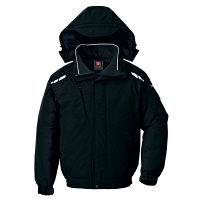 アイトス 防寒ブルゾン ブラック LL AZ8861-010 1着（直送品）