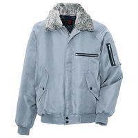 アイトス 裏ボア防寒ブルゾン グレー 4L AZ10549-004 1着（直送品）