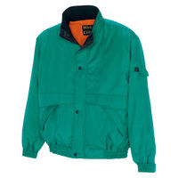 アイトス ウオッシャブル中綿ブルゾン グリーン L AZ10761-030 1着（直送品）