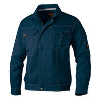 アイトス 長袖ブルゾン ネイビー 4L AZ11401-008 1着（直送品）