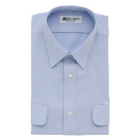 アイトス 半袖カッターシャツ（3035） サックス AZ-43020-007