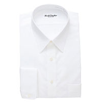 アイトス 長袖カッターシャツ（64000） ホワイト 44cm AZ43029-176 1着（直送品）