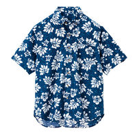 アイトス ボタンダウンアロハシャツ（ハワイの夜）（男女兼用） AZ56109