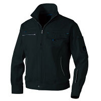 アイトス 長袖ブルゾン（男女兼用） ブラック LL AZ60401-010 1着（直送品）