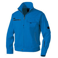 アイトス 長袖ブルゾン（男女兼用） ロイヤルブルー 6L AZ60401-016 1着（直送品）