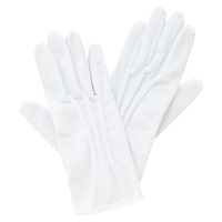 アイトス ナイロン手袋 ホワイト F AZ67033-001 1個（直送品）