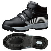ミドリ安全 JSAA認定 冬用 防寒 作業靴 プロスニーカー MPS155 25.5cm ブラック 2125051910 1足（直送品）