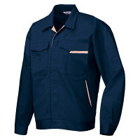 アイトス 長袖ジャンパー ネイビー×ベージュ 6L AZ770-008 1着（直送品）