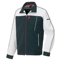 アイトス 長袖ブルゾンA シルバー×ブラック SS AZ1401-310 1着（直送品）