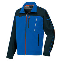 アイトス 長袖ブルゾンB ブラック×ブルー S AZ1402-106 1着（直送品）