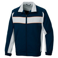 アイトス 長袖ブルゾン ディープネイビー×ライトグレー S AZ3601-018 1着（直送品）