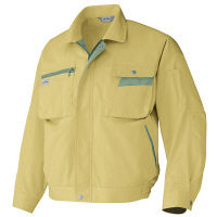 アイトス 長袖ブルゾン マスタード×オリーブ S AZ6321-019 1着（直送品）