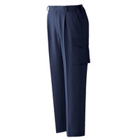 ミドリ安全 作業服 カーゴパンツ 帯電防止 VE367C L ネイビー 3112120305 1点（直送品）