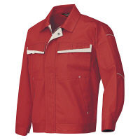 アイトス 長袖ブルゾン（配色） ワインレッド×アイボリー S AZ6570-009 1着（直送品）