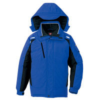 アイトス 防寒コート ロイヤルブルー M AZ8860-006 1着（直送品）