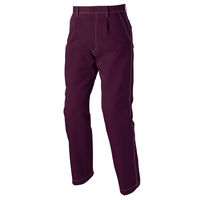 アイトス ワークパンツ（1タック） ワイン 120cm AZ11403-039 1着（直送品）