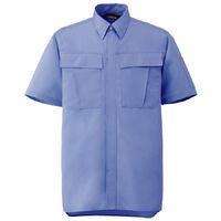 ランキング第1位 アイトス 半袖シャツ(男女兼用) ディープネイビー SS 5576-008 作業服