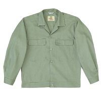 ミドリ安全 作業服 男性用 春夏 長袖 ジャンパー MS4006 3L アースグリーン 3120002107 1点（直送品）