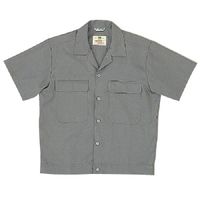 ミドリ安全 作業服 男性用 春夏 半袖 ジャンパー MS5001 S グレー 3120100903 1点（直送品）