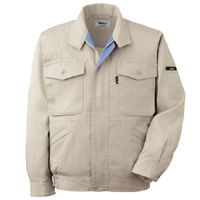 ミドリ安全 作業服 春夏 長袖 ブルゾン 帯電防止 GS2300 L アイボリー 3120110505 1点（直送品）