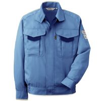 ミドリ安全 作業服 男性用 春夏 長袖 ブルゾン 帯電防止 RCS2193 M ブルー 3120167004 1点（直送品）