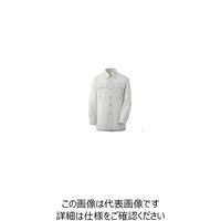 ミドリ安全 作業服 春夏 長袖 シャツ 帯電防止 RCS2601 L シルバーグレー 3120708205 1点（直送品）