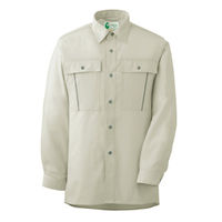 ミドリ安全 作業服 春夏 長袖 シャツ 帯電防止 RCS2600 SS アイボリー 3120708102 1点（直送品）