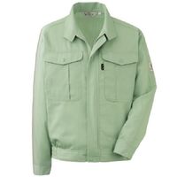 ミドリ安全 作業服 男性用 春夏 長袖 ブルゾン 帯電防止 RCS2176 M グリーン 3120166204 1点（直送品）