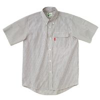 ミドリ安全 作業服 春夏 半袖 シャツ 帯電防止 RCS431 3L グレー 3120152907 1点（直送品）