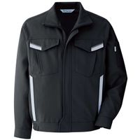 ミドリ安全 作業服 春夏 長袖 ブルゾン 帯電防止 VES2369 4L チャコール 3120137808 1点（直送品）