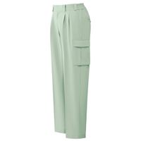 ミドリ安全 作業服 春夏 スラックス 帯電防止 VES56C下 S ライトグリーン 3122107803 1点（直送品）