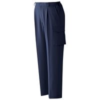 ミドリ安全 作業服 春夏 カーゴパンツ 帯電防止 VES367C 3L ネイビー 3122111407 1点（直送品）
