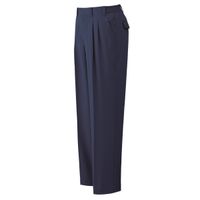 ミドリ安全 作業服 春夏 スラックス 帯電防止 VES77 M ネイビー 3122108304 1点（直送品）