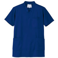 アイトス ニットスクラブ（男女兼用） ブルー 3L 861401-006 1着（直送品）