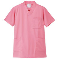 アイトス ニットスクラブ（男女兼用） ピンク 4L 861401-060 1着（直送品）