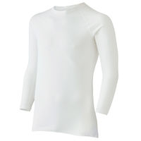 ミドリ安全 クールインナー 男女共用 春夏 長袖 Tシャツ FTC11W LL ホワイト 3121192006 1点（直送品）