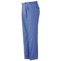 ミドリ安全 作業服 男性用 春夏 スラックス 帯電防止 GS483 L ブルー 3122193805 1点（直送品）