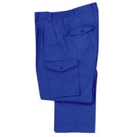 ミドリ安全 作業服 男性用 春夏 カーゴパンツ 帯電防止 GS348C LL ロイヤルブルー 3122191906 1点（直送品）