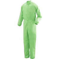 ミドリ安全 クリーンウェア 長袖 クリーンスーツ C1031G 一般型 M グリーン 3148005304 1点(1着)（直送品）