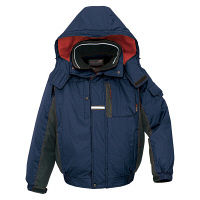 アイトス 防寒ブルゾン ネイビー×ブラック 3L AZ6061-008 1着（直送品）