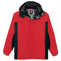 アイトス 防寒ジャケット レッド×ブラック 3L AZ50109-009 1着（直送品）