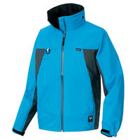アイトス 全天候型ジャケット ブルー×チャコール S AZ56301-006 1着（直送品）