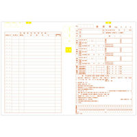 シンリョウ　カラーナンバー薬歴簿B-00　001760　1箱（100枚入）　（取寄品）