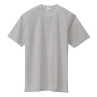 アイトス 吸汗速乾（クールコンフォート）半袖Tシャツ（ポケット無し）（男女兼用） グレー AZ-10574-004
