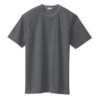 アイトス 吸汗速乾（クールコンフォート）半袖Tシャツ（ポケット無）（男女兼用）チャコールグレー AZ-10574-044